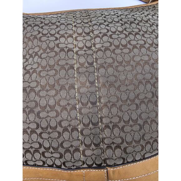 Coach Signature Convertible Shoulder Bag #F10416 - Picture 4 of 12